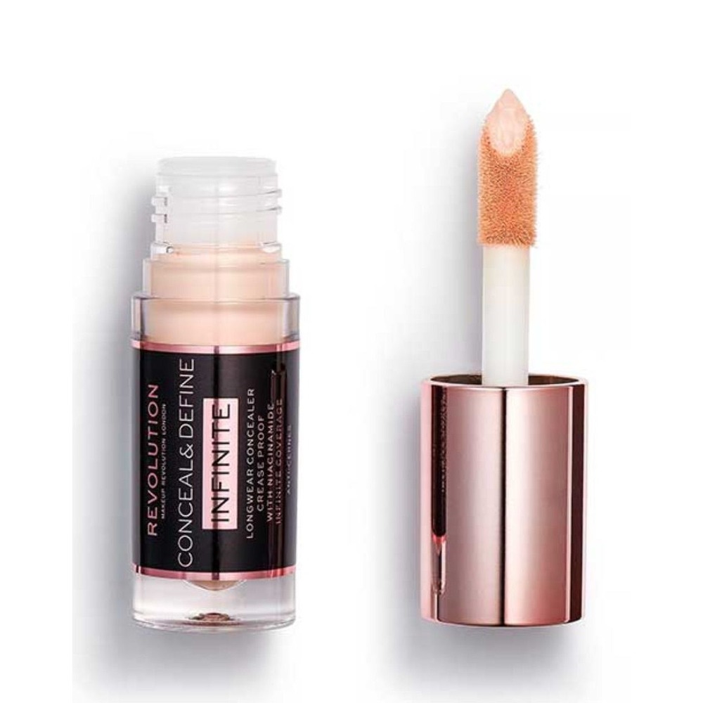 Makeup Revolution Conceal & Define Infinite Concealer C3.5 Full Coverage Vegan